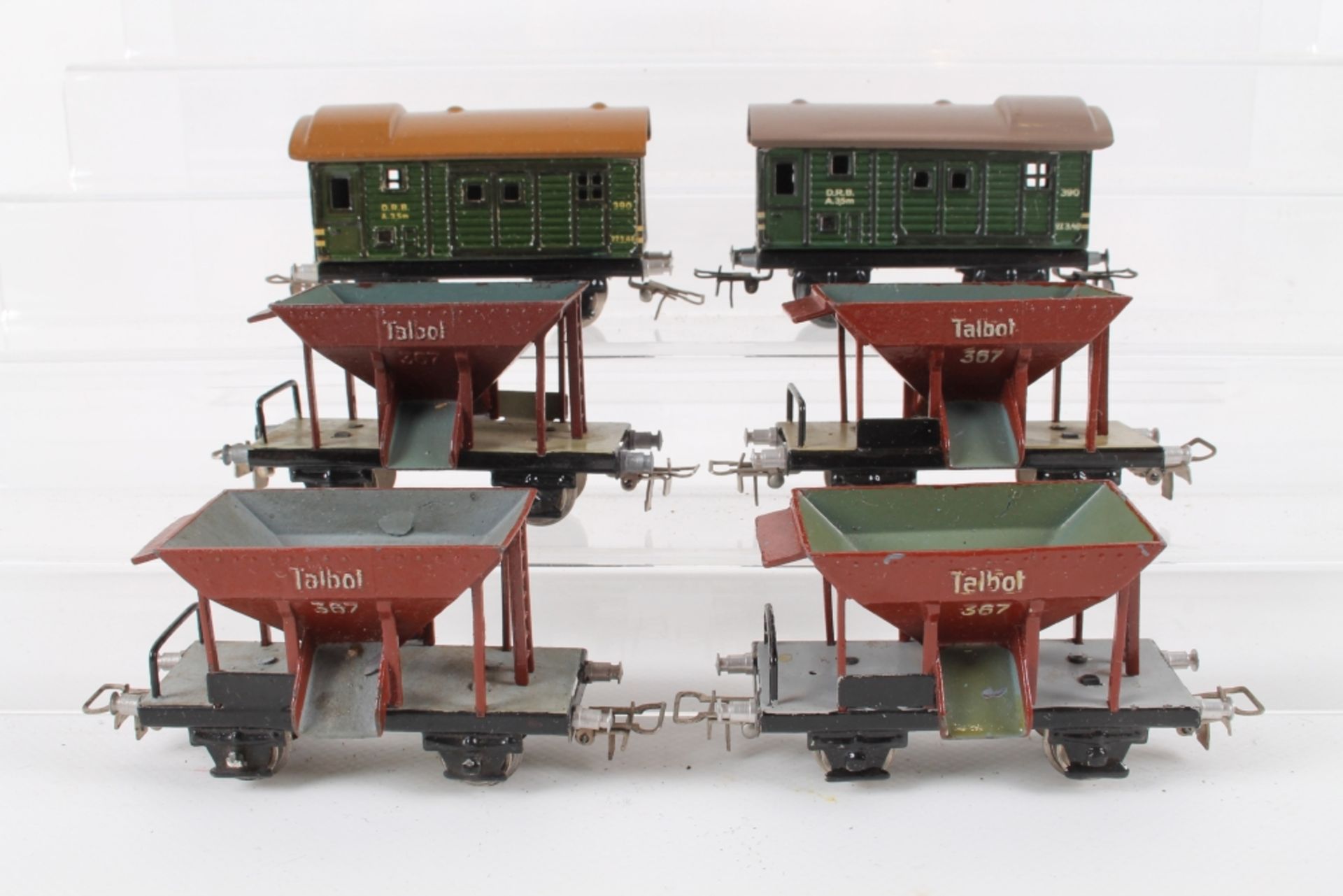 Märklin sechs Blechwagen