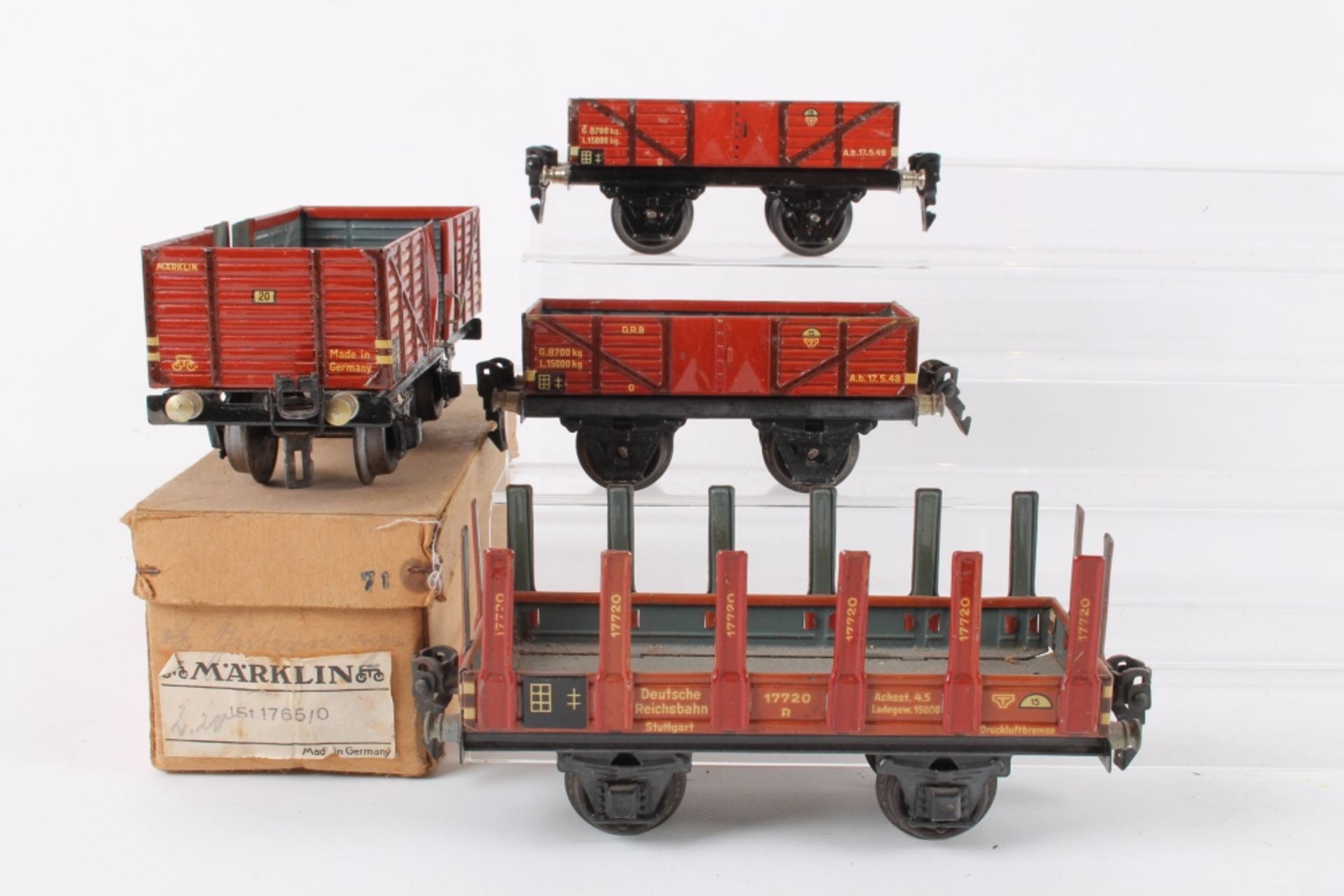 Märklin vier Güterwagen