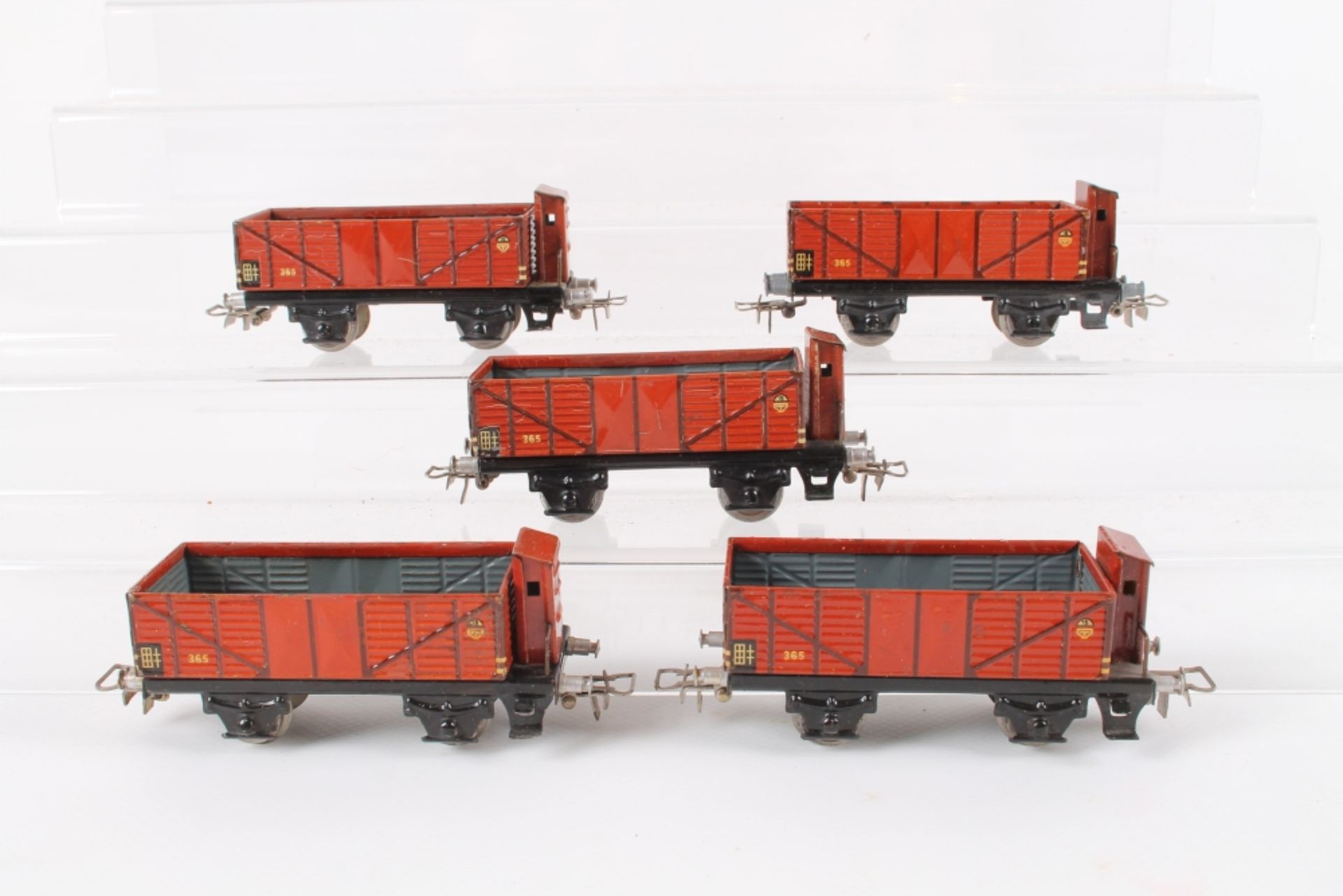 Märklin fünf Blechwagen