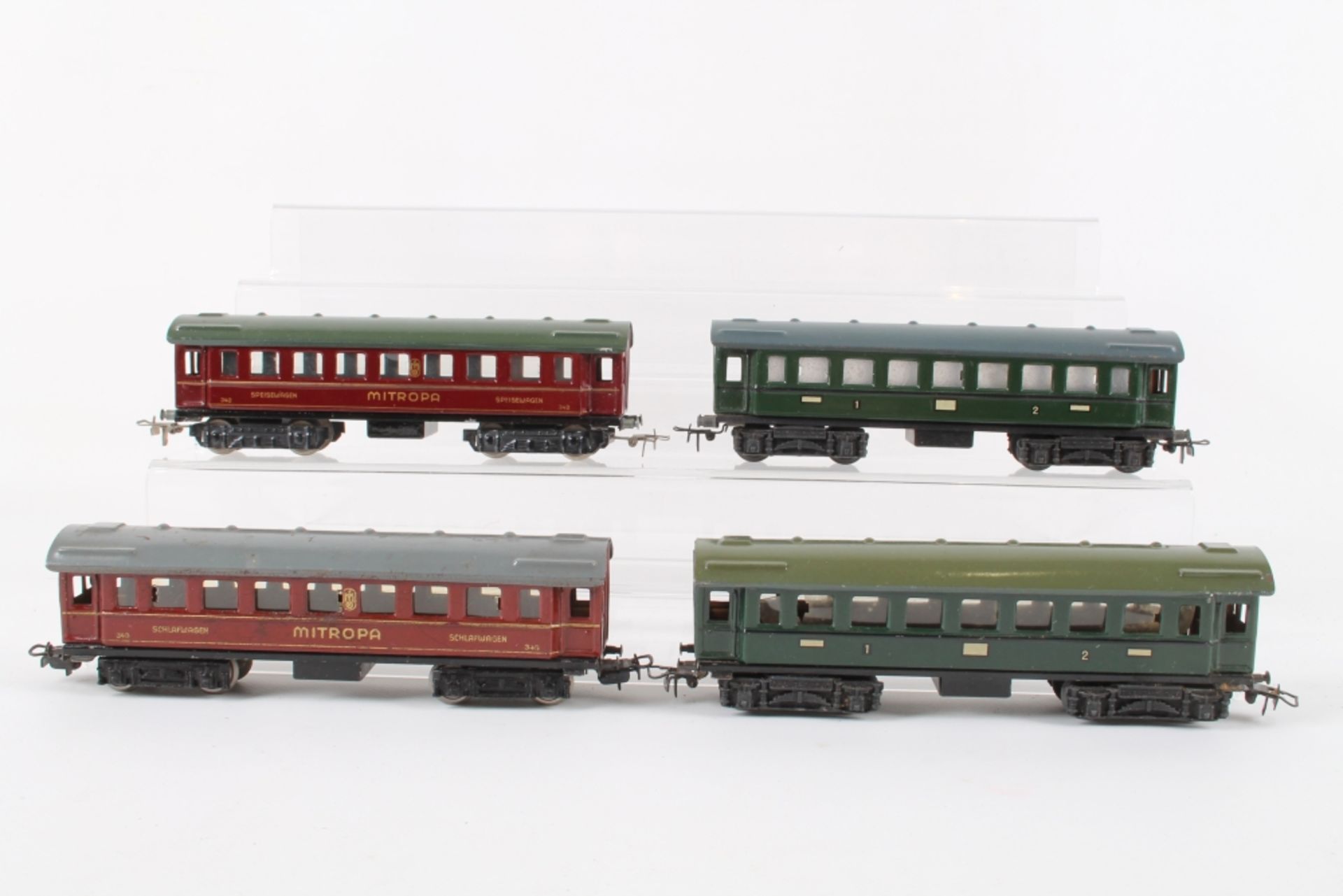 Märklin vier 340er Wagen