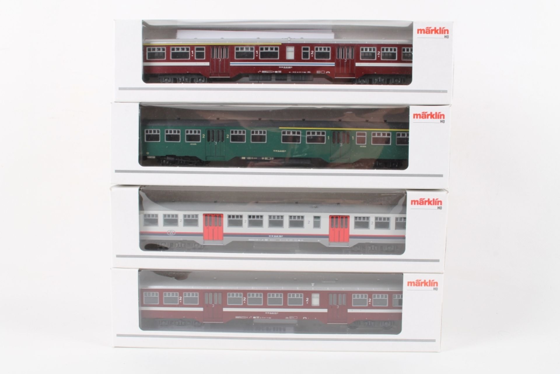 Märklin vier Personenwagen