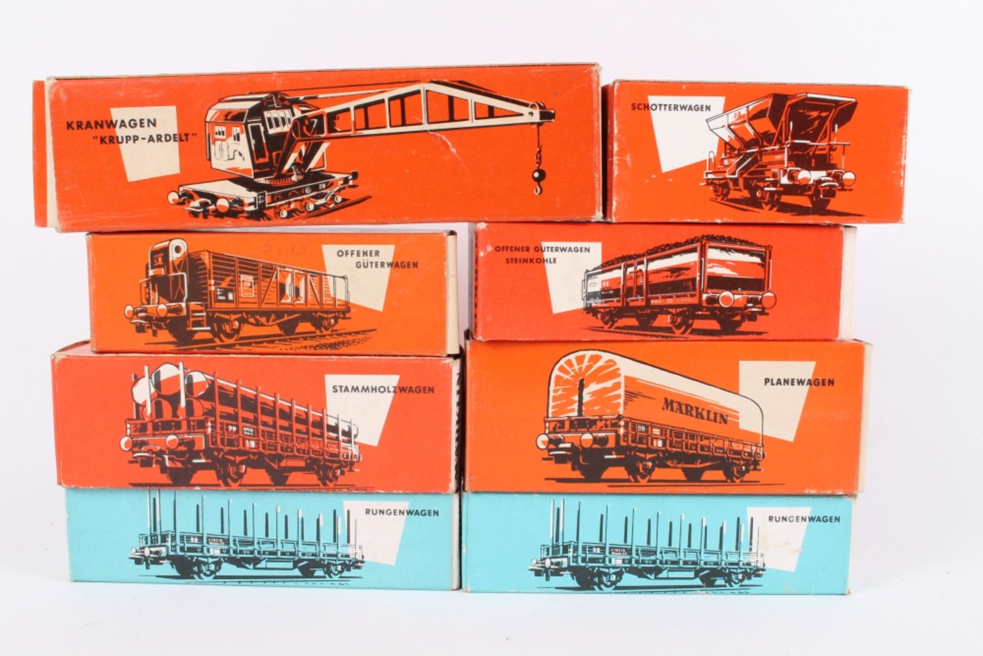 Märklin, 8 Güterwagen