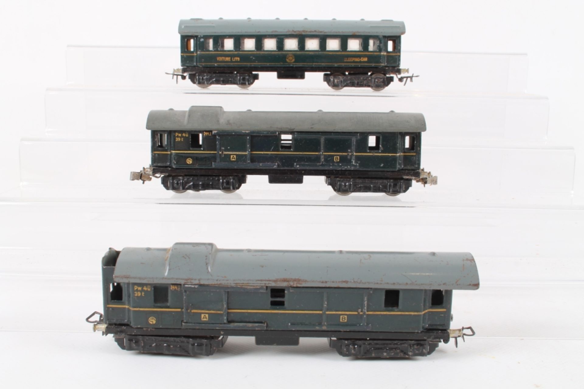 Märklin drei internationale Personenwagen