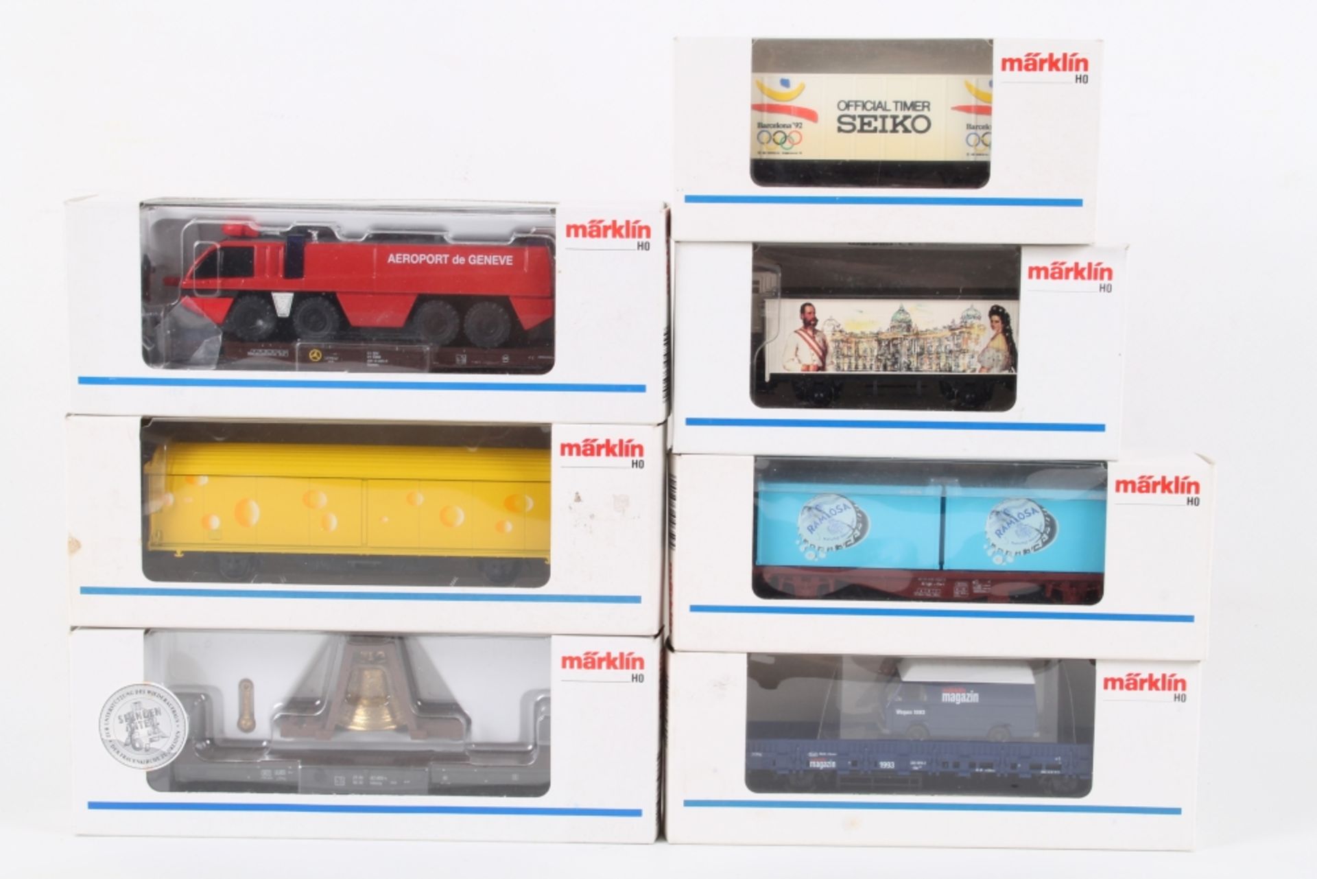 Märklin sieben Sonder- und Werbemodelle