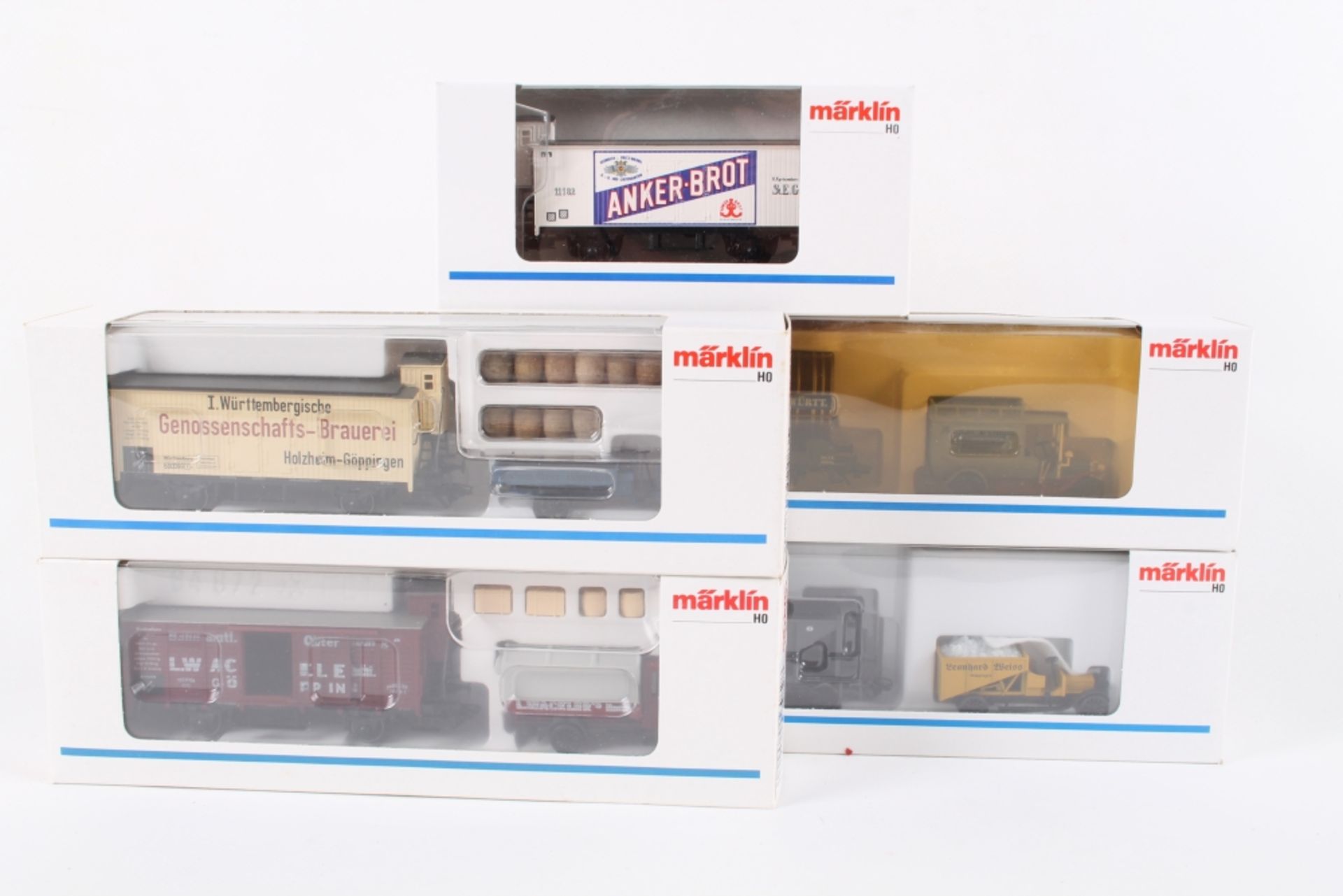 Märklin fünf Sonder- und Werbemodelle