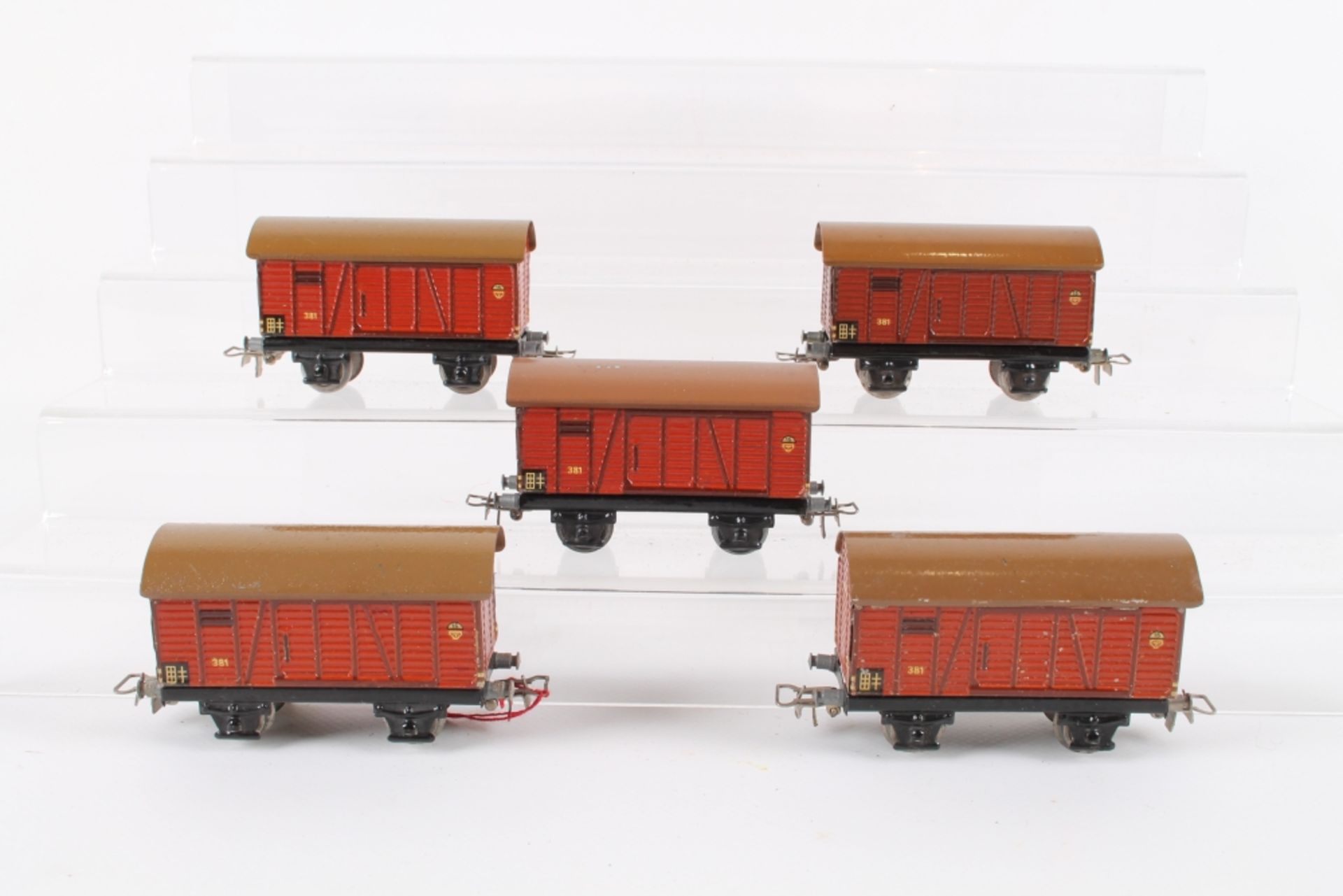 Märklin fünf Blechwagen