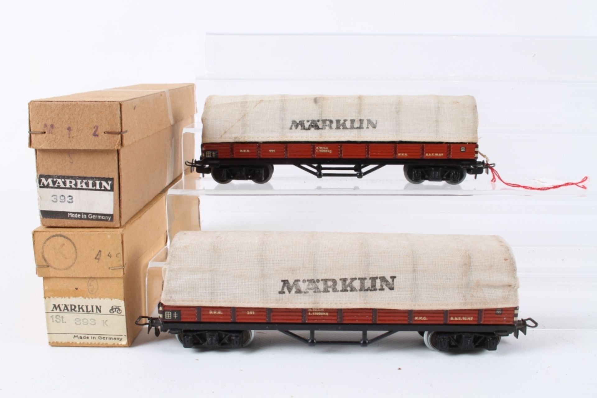 Märklin drei Planewagen