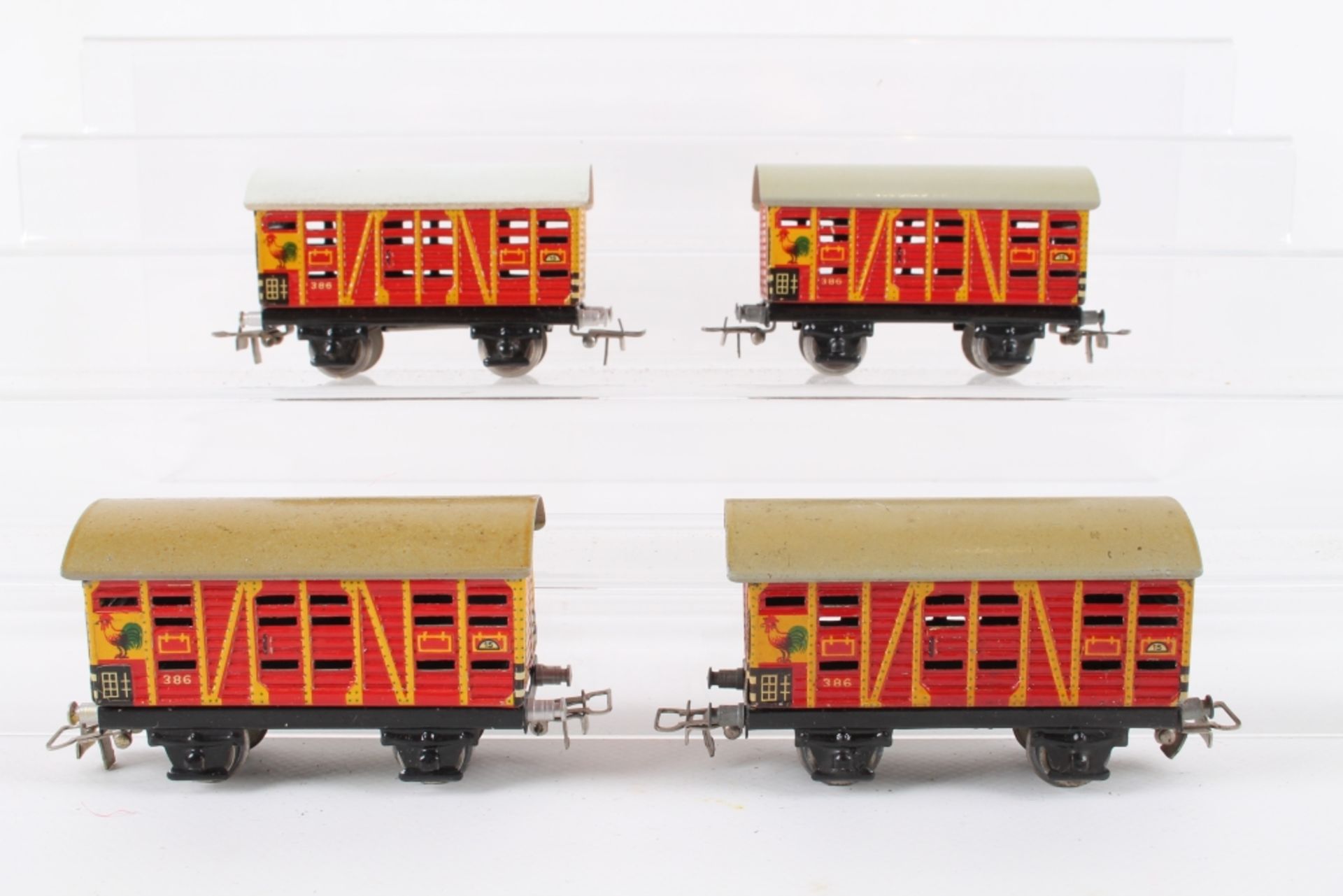 Märklin vier Kleintierwagen