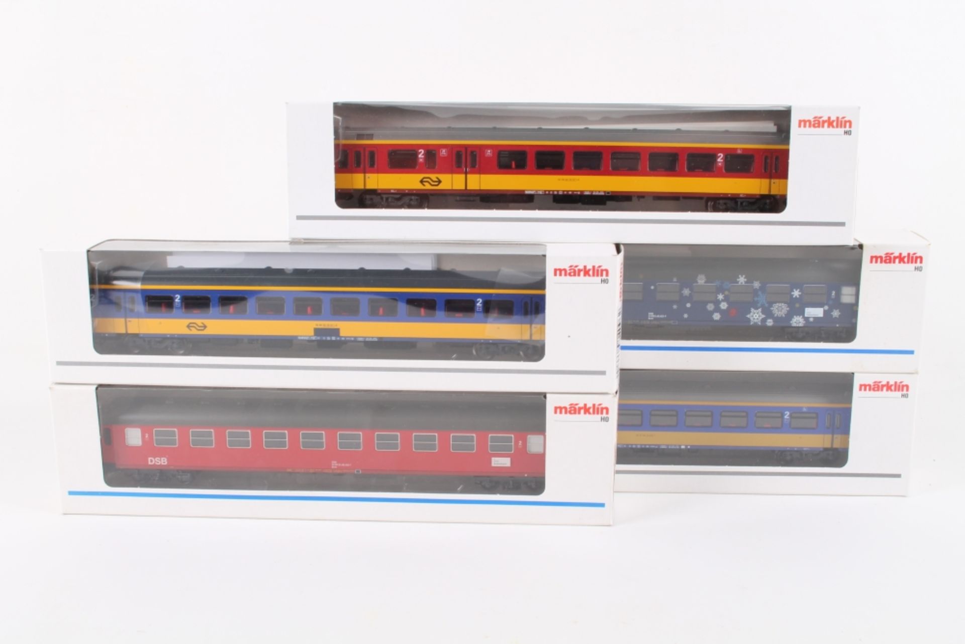 Märklin fünf Personenwagen