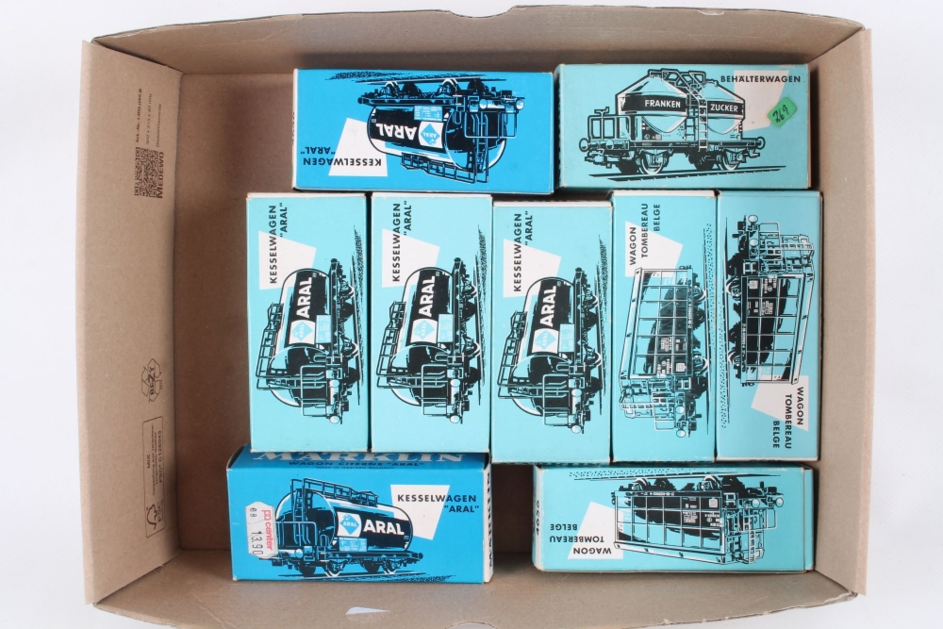 Märklin, 9 Güterwagen