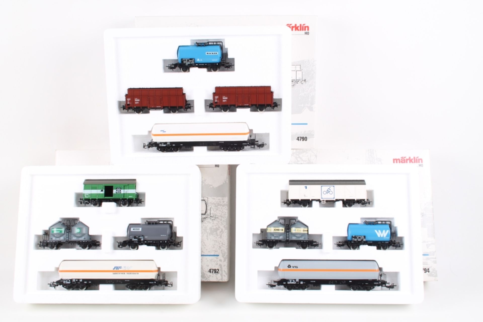 Märklin drei Regional-Wagen-Sets