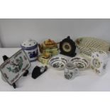 A selection of collectable items