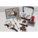 A selection of watches & other items