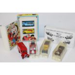 A selection of collectable die-cast models