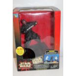 A Star Wars Darth Maul figure