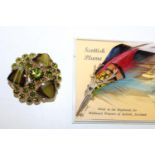 Two boxed Scottish brooches