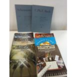 A selection of piano playing books