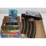 A selection of collectable railway models etc including G gauge LGB size track