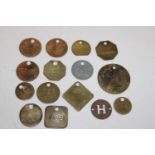 Fifteen collier miners pit tokens