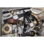 A job lot of assorted watches (as found)