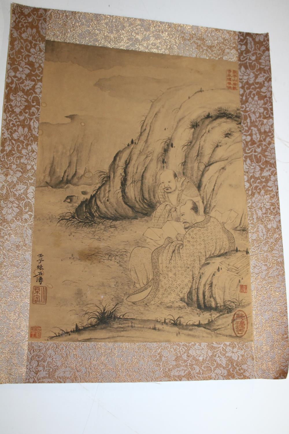 A signed Chinese ink work picture 36cm x 27cm