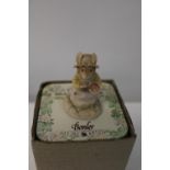 A boxed Border Fine Arts Brambly Hedge figure "Mrs Crusty Bread with bowl" BH25