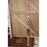 A pair of Rossignol compact skis collection only