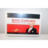 A sealed box of fifty King Edward Invincible cigars