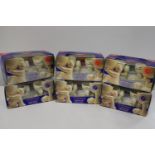 Six boxed limited edition Lurpak egg cups