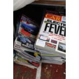 A job lot of motoring related magazines collection only