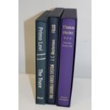 Three collectable Folio Society books