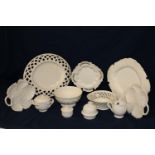 A selection of collectable Leeds Royal cream ware small chip to one piece