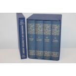 A four volume Folio Society set & one other Folio Society book
