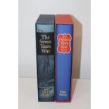 Two collectable Folio Society books, The Seven years War & The Hundred years War