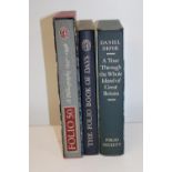 Three collectable Folio Society books