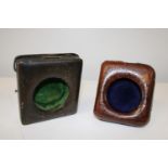 Two antique pocket watch cases (sold as seen)