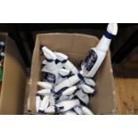 A box full of new power spray cleaner