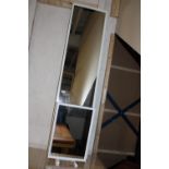 Two contemporary mirrors collection only 1.50 meters x 40cm.