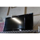 Two flat screen TV's with remotes, leads and a digital box Collection Only