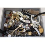 A job lot of assorted watches