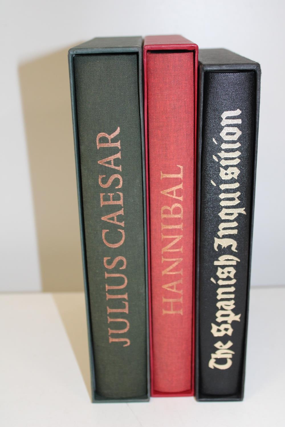 Three Folio Society books