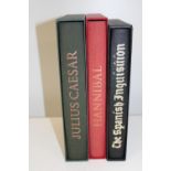 Three Folio Society books