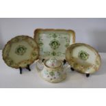 A selection of assorted antique ceramics