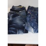 Four pairs of Dsquared2 jeans