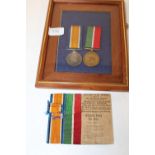 Two WW1 Mercantile Marine medals awarded to 654TS William Travis