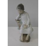 A Lladro figurine 22cm tall