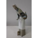 A Lladro figurine 28cm tall