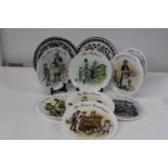 A selection of collectors plates