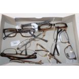 A selection of prescription designer spectacle frames: Givenchy,Bvlgari,Jaguer,etc (some new)