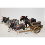 A selection of large shire horses & cart including Melba. (some slight nibbles)